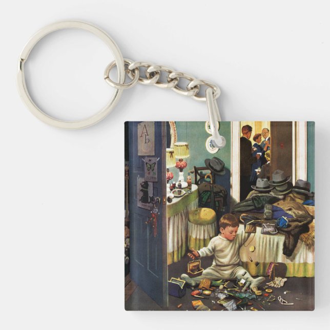 Toddler Empties Purses Keychain (Front)