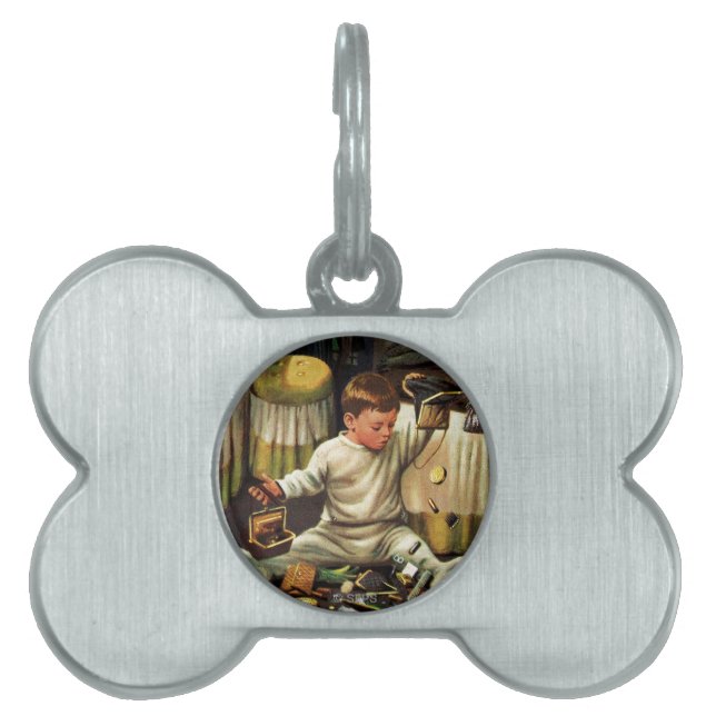 Toddler Empties Purses Pet Tag (Front)