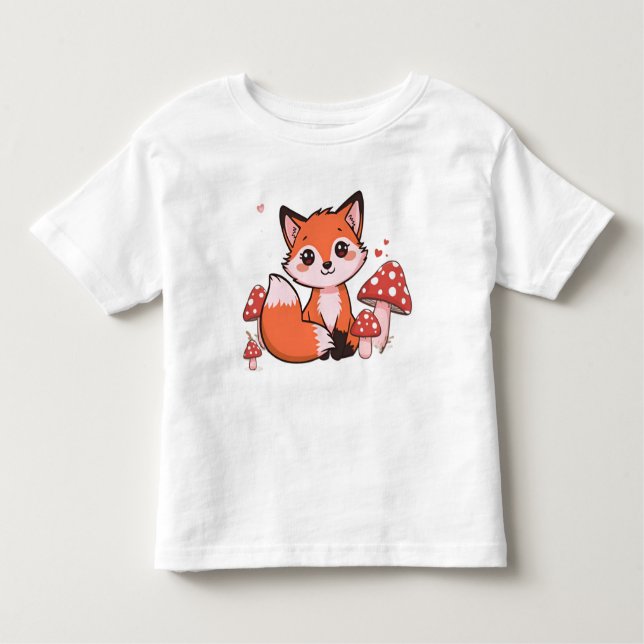 Toddler Fine Jersey T-Shirt (Cute Design) (Front)