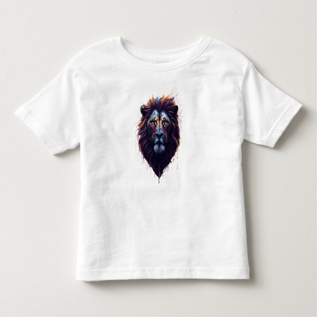 Toddler Fine Jersey T-Shirt | Lion (Front)