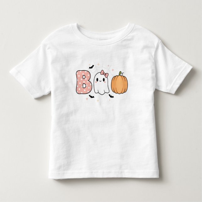 Toddler Girl Halloween shirt (Front)