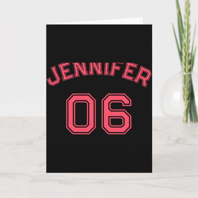 Toddler Girl Nk Name Jersey Number Srts Cotton Tod Card (Front)