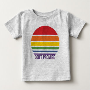 Toddler Grey Tee Rainbow Circle