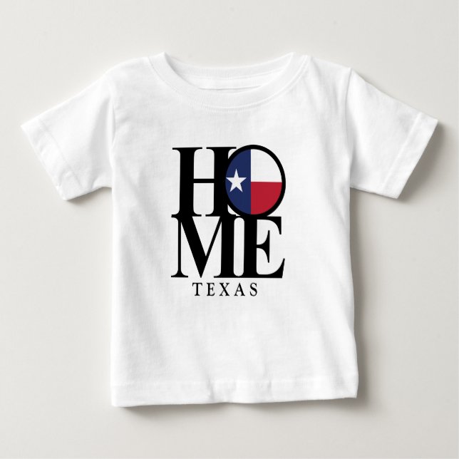 Toddler HOME Texas Tee Shirt (Front)