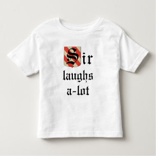 Toddler Jersey T-Shirt "Sir Laughs-a-lot"