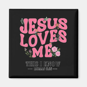 Toddler Jesus Loves You I Nk Christian God Sister Magnet