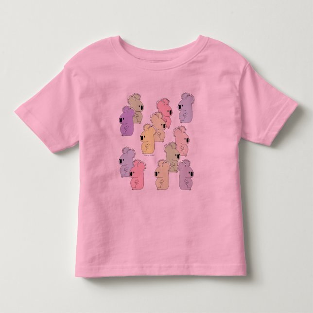 toddler koala multi ringer tee (Front)