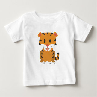 Toddler Long Sleeve T-Shirt with cartoon tiger