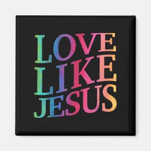 Toddler Love Like Jesus Christian God Son Sister G Magnet