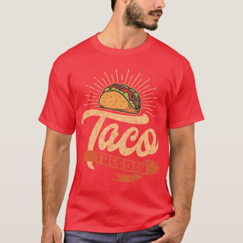 Toddler Men Women Taco Tuesday Funny Cinco de Mayo T_Shirt