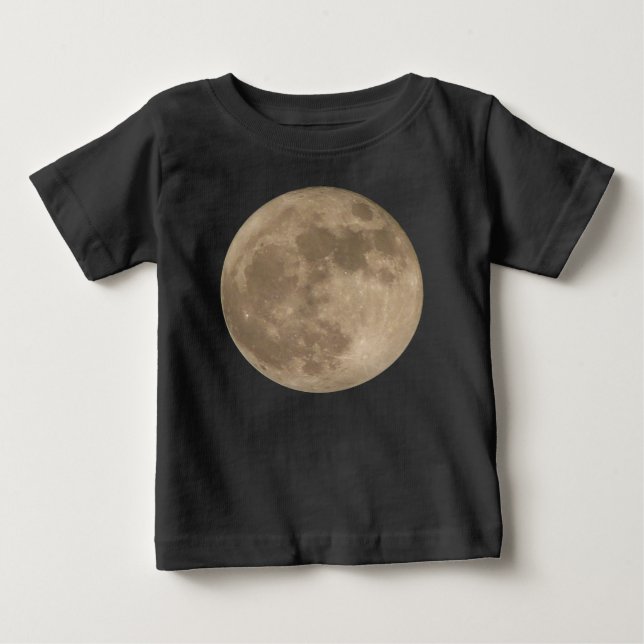 Toddler Moon Shirt Full Moon Baby Sweatshirt (Front)