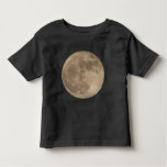 Toddler Moon Shirt Full Moon T-shirt Baby Moon Top at Zazzle