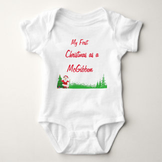 Toddler My First Christmas Bodysuit