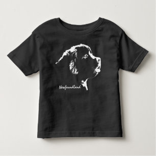 Toddler Newfoundland Dog Hoodie Baby Dog Hoodie Toddler T-shirt