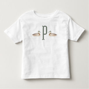 Toddler Personalized Mallard Duck T-Shirt