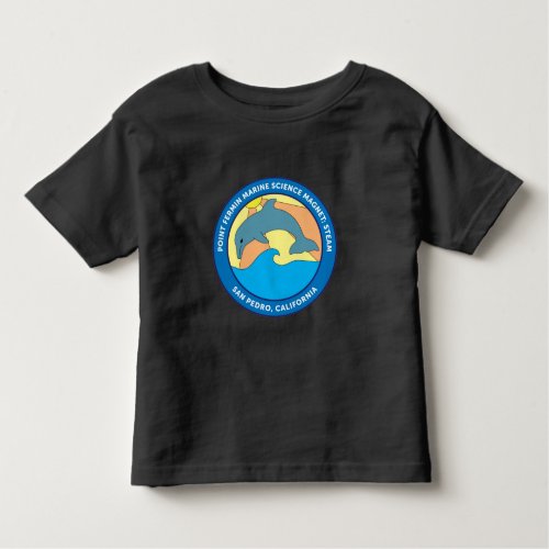 Toddler Point Fermin Elementary Logo Black Toddler T_shirt