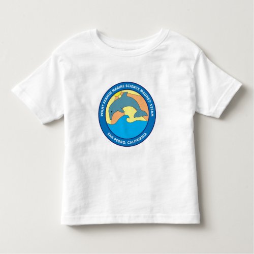 Toddler Point Fermin Elementary Logo White Toddler T_shirt