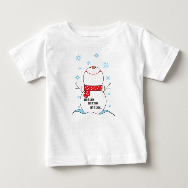 Toddler Ruffle Dress Baby T-Shirt (Front)