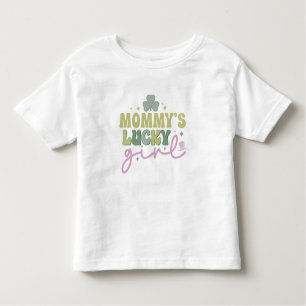 Toddler St. Patrick T-shirt - "Mama's Lucky Girl
