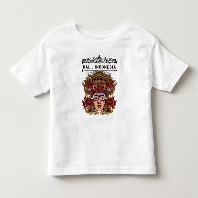 toddler t-shirt bali theme (Front)
