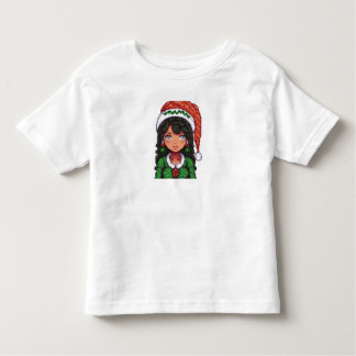 Toddler T-shirt Christmas girl