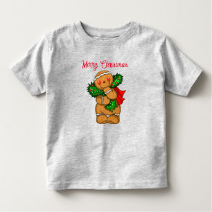 Toddler T-Shirt Holiday Gingerbread Person
