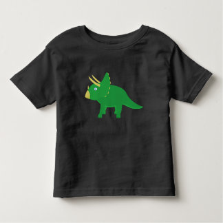 Toddler T-Shirt with a cartoon Triceratops