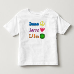 Toddler t-shirt with a pro-life message.