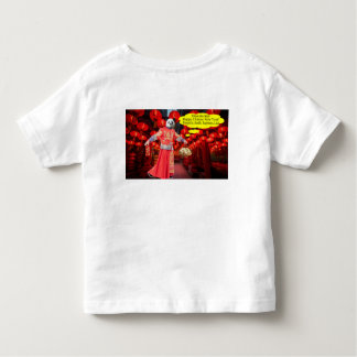toddler tee. Happy Chinese New Year. panda/man T-shirt