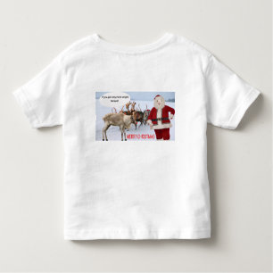 toddler tee merry christmas santa pig