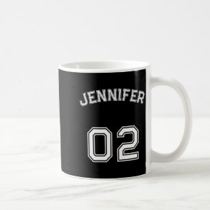 Toddler Teen Girl Name Jersey Number Nk Srts  Coffee Mug