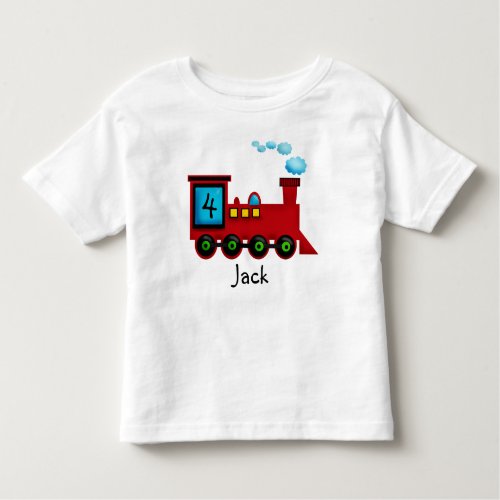 toddler Train ChooChoo Birthday T_Shirt