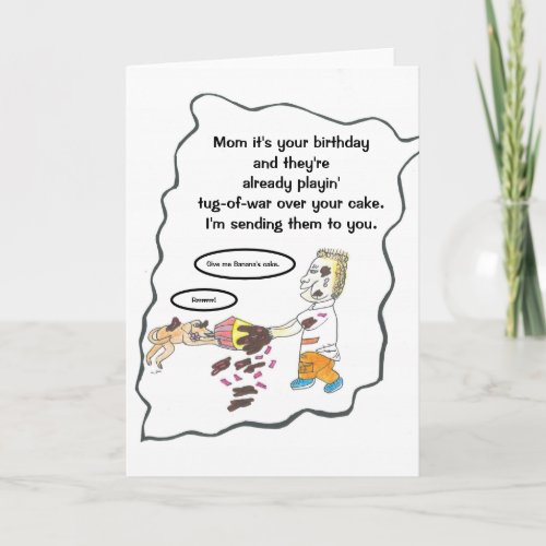 Toddler tug_of_war birthday gcard humor card