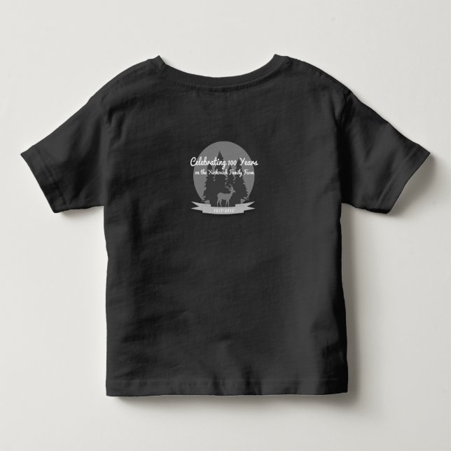 Toddler Yurkovich Family Reunion Shirt Navy (Back)