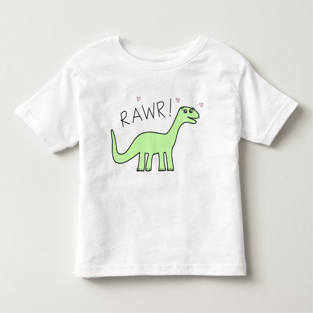 Toddlers Bronto Rawr Shirts (Front)