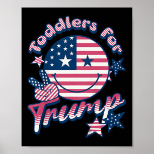 Toddlers For Trump Tiny Patriots  Poster