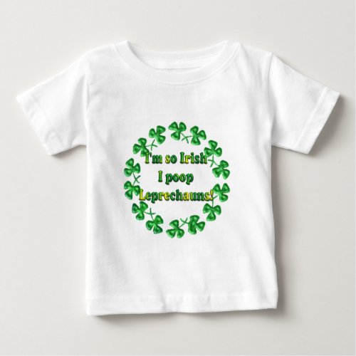 Toddlers T_shirt Funny  Im So Irish