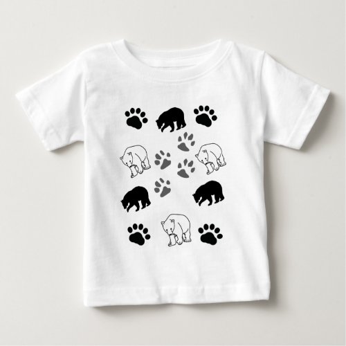 Toddlers t_shirt Playful Paws  Polar Pals