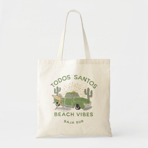 Todos Santos Beach Vibes Mexico vintage Tote Bag