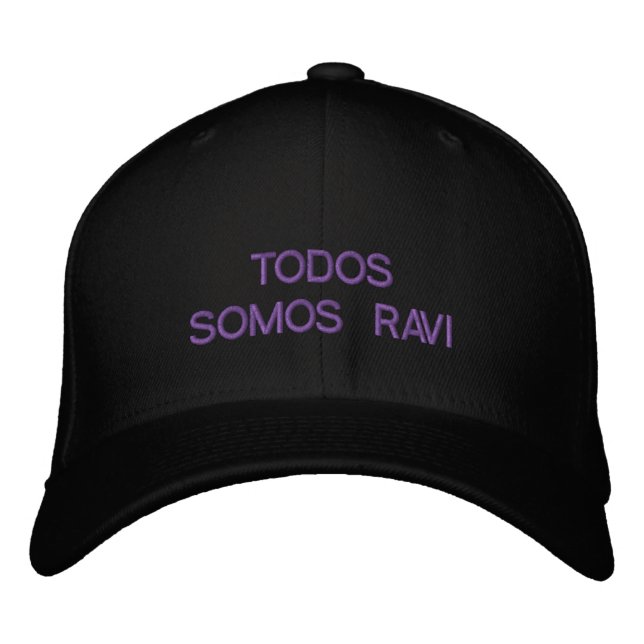 Todos Somos Ravi Embroidered Baseball Hat (Front)