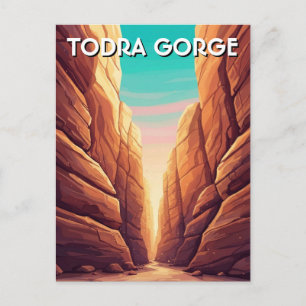 Todra Gorge Morocco Travel Postcard