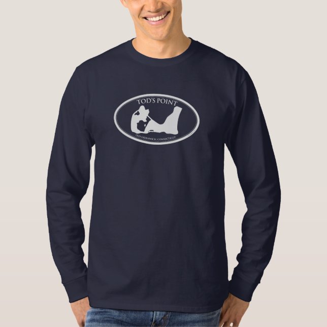 Tod's Point Dark Long Sleeve T-Shirt (Front)