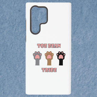 Toe Bean Tribe Cute Cat Paws Samsung Galaxy S22 Ultra Case