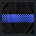 Toe Beans Puppy Prints Large Pet  Bandana<br><div class="desc">Toe Beans Puppy Prints Large Pet  Bandana. This makes a great accessory for your police K9. Our beautiful high resolution artwork is not available in any other online store. Be proud to display this universal symbol of courage,  honor and integrity. It makes a great gift for any pet owner.</div>
