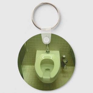 Toe Tap Toilet Keychain