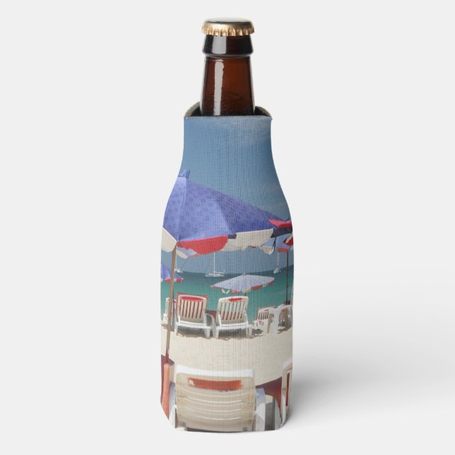 Toes in the Sand Custom Bottle Cooler (Bottle Front)