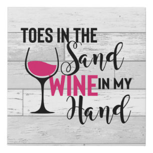 Sand On My Toes Canvas Art Prints Zazzle
