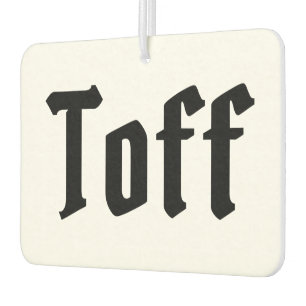Toff Air Freshener