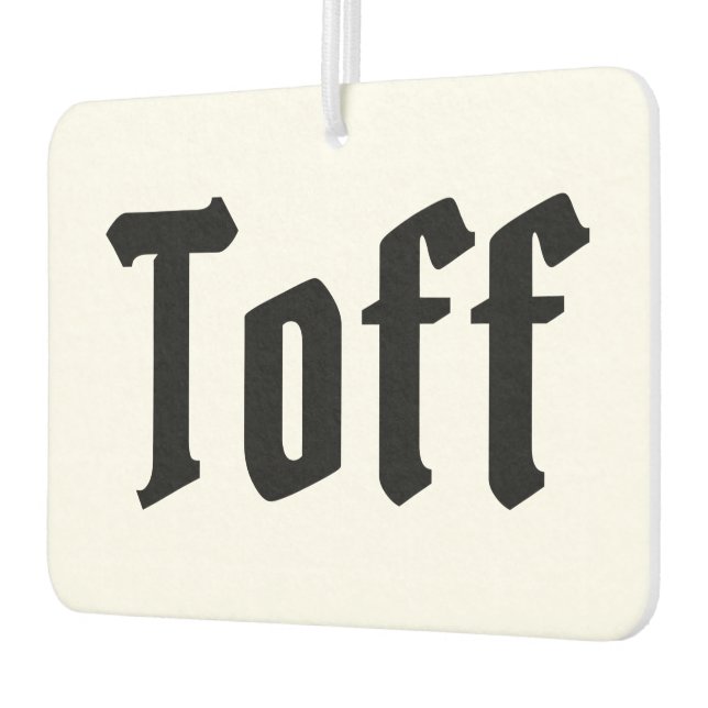 Toff Air Freshener (Left)