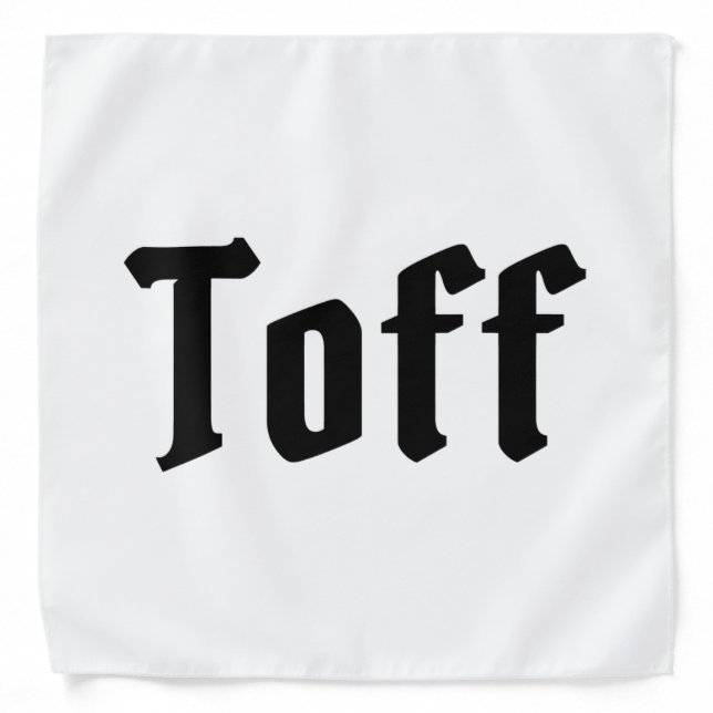 Toff Bandana (Front)
